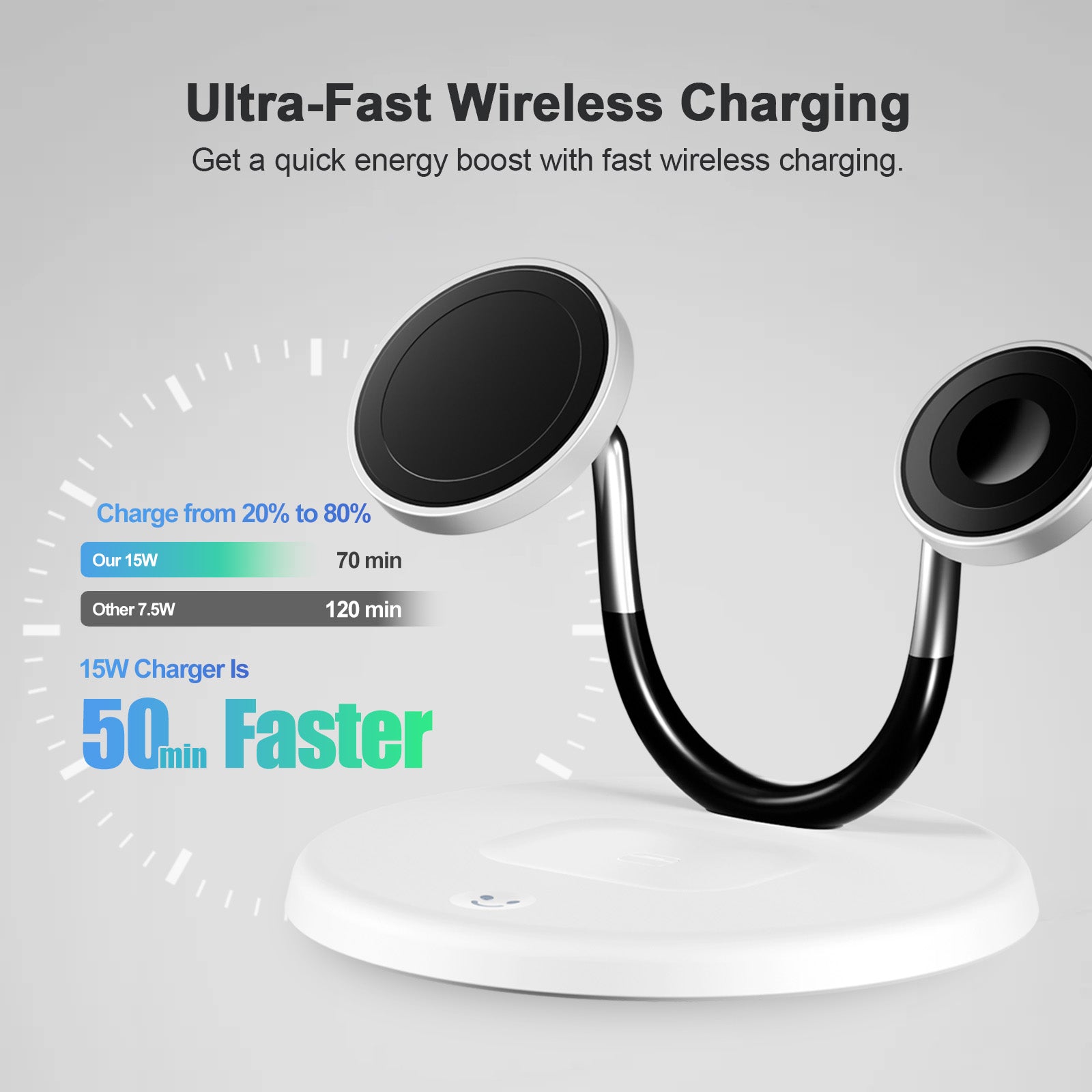 Waylite W555 SMILE Wireless Charging Station