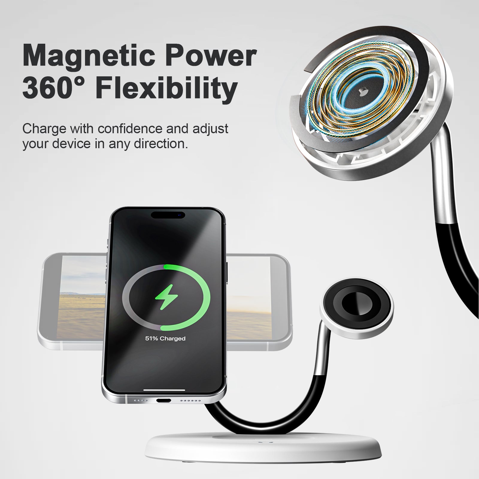 Waylite W555 SMILE Wireless Charging Station